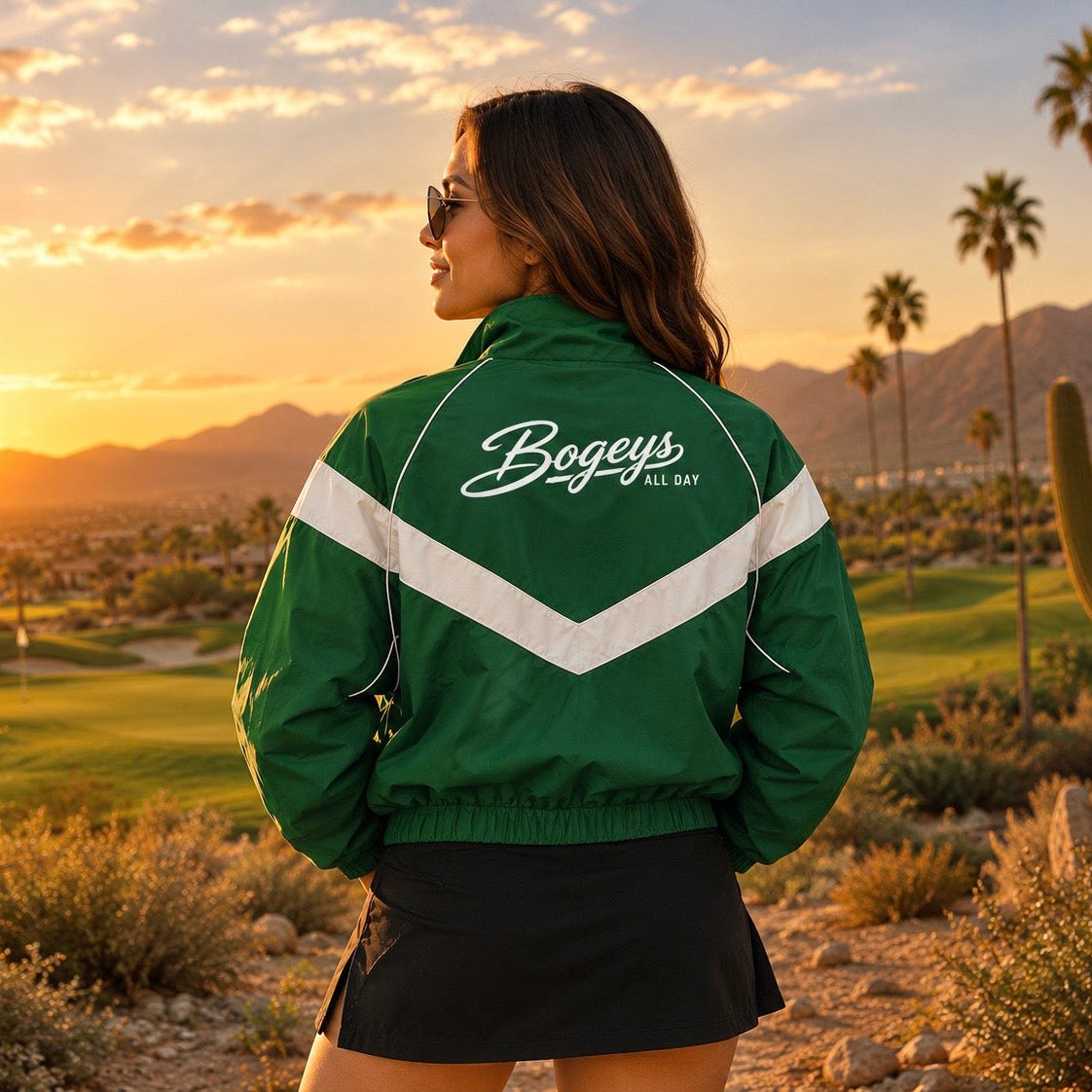 Ladies Back 9 Wind Breaker